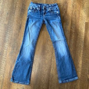 Girls Miss Me Bootcut Jeans